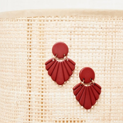 Boucles d'oreilles Flora Rooibos