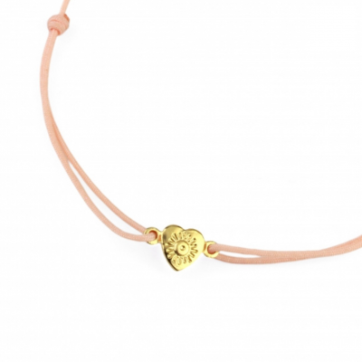 Bracelet Amore Rose Saumon