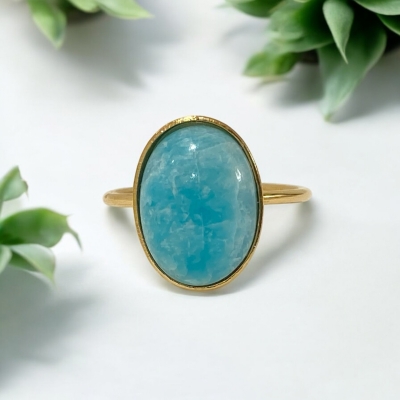 Bague Justine Amazonite