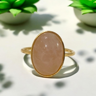 Bague Justine Quartz Rose