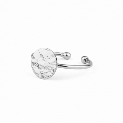 Bague Moon plaquée argent