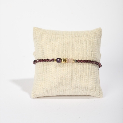 Bracelet Bibi Bordeaux