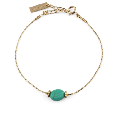 Bracelet chaine Stone Turquoise