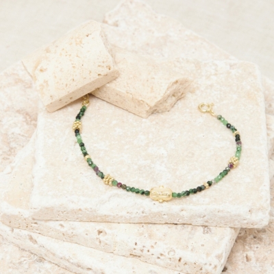 Bracelet Janicka Rubis zoisite